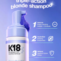 K18 Triple Bright Purple Shampoo 125ml