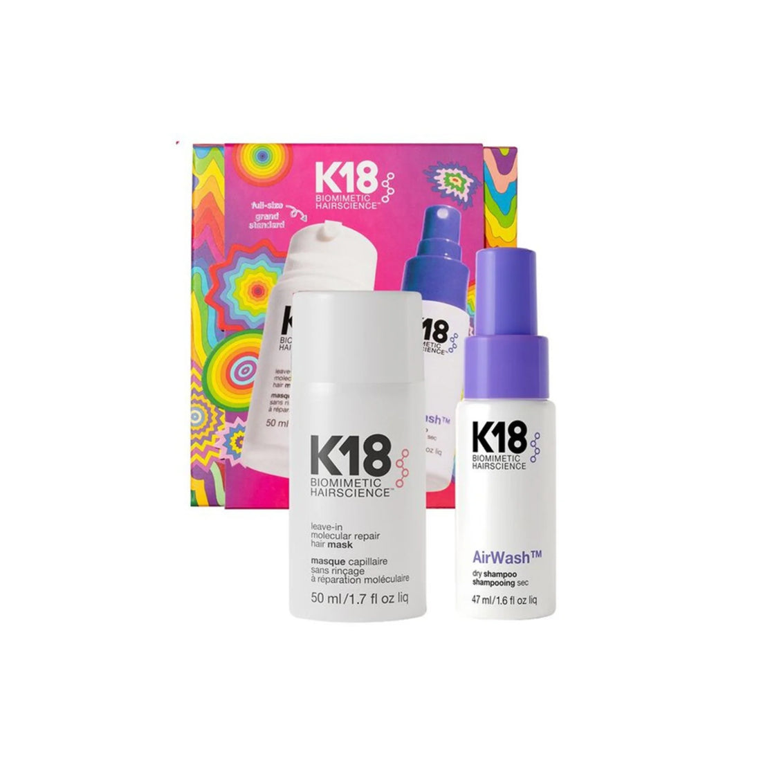 Holiday Kit - Leave in Hair Mask 50ml + AirWash 47