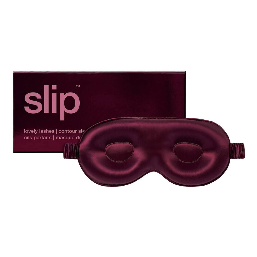 Silk Sleep Mask Crimson