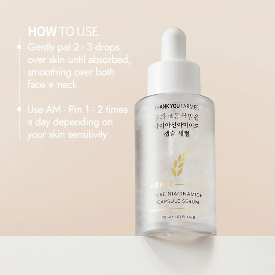 Rice Pure Niacinamide Capsule Serum