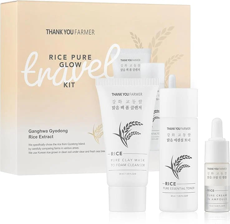 Rice Pure Glow Travel Kit