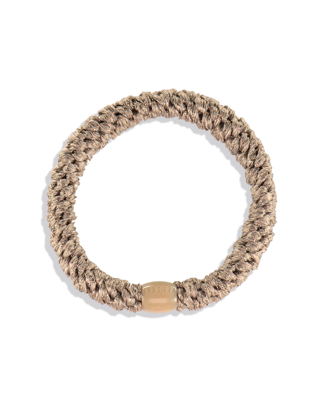 Taupe Glitter Teygja