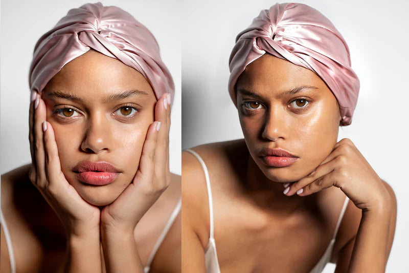 Silk Turban Pink