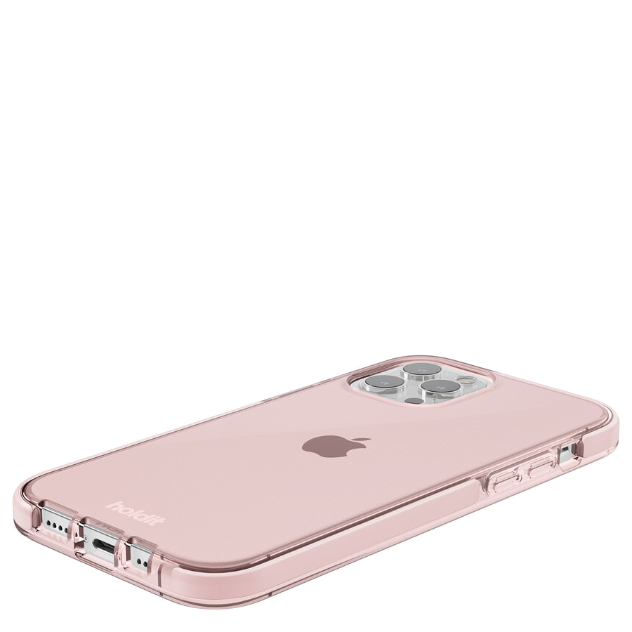 Seethru Case iPhone 12/12 Pro Pink