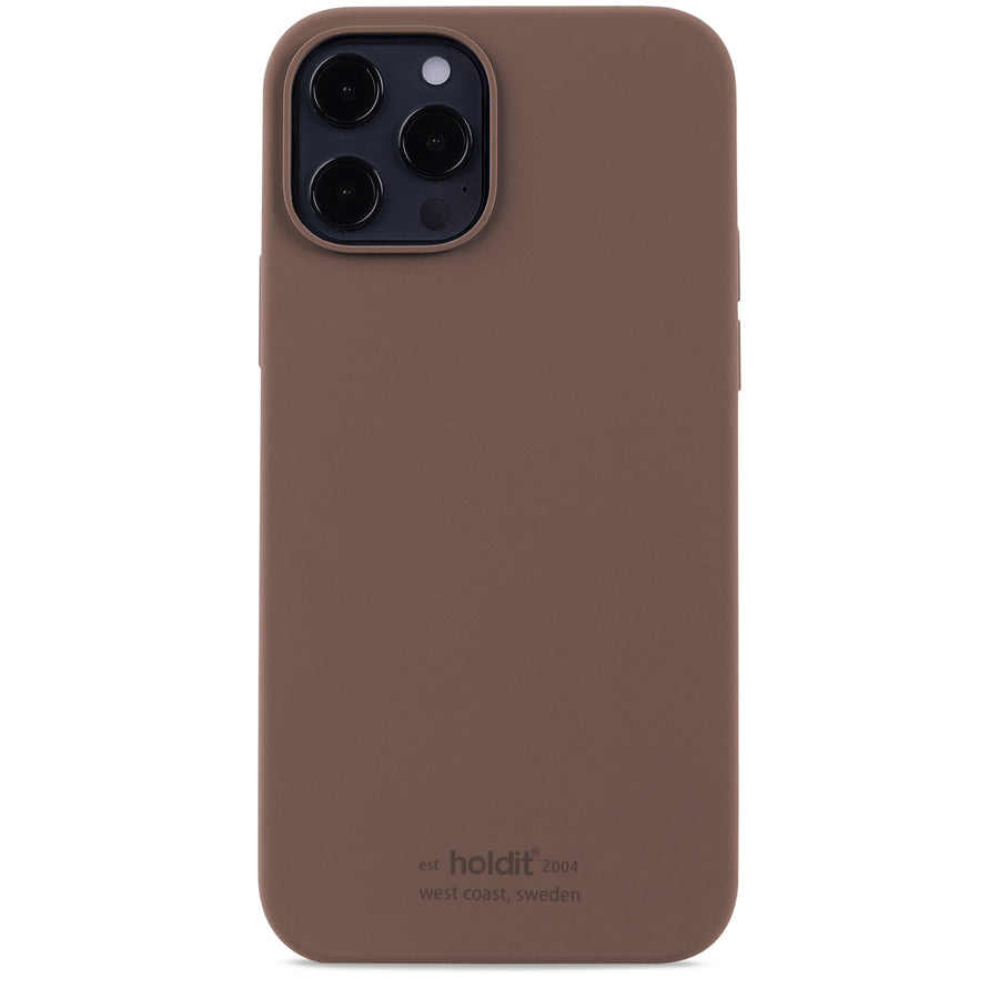Silicone Case Iphone 12/12pro Dark Brown