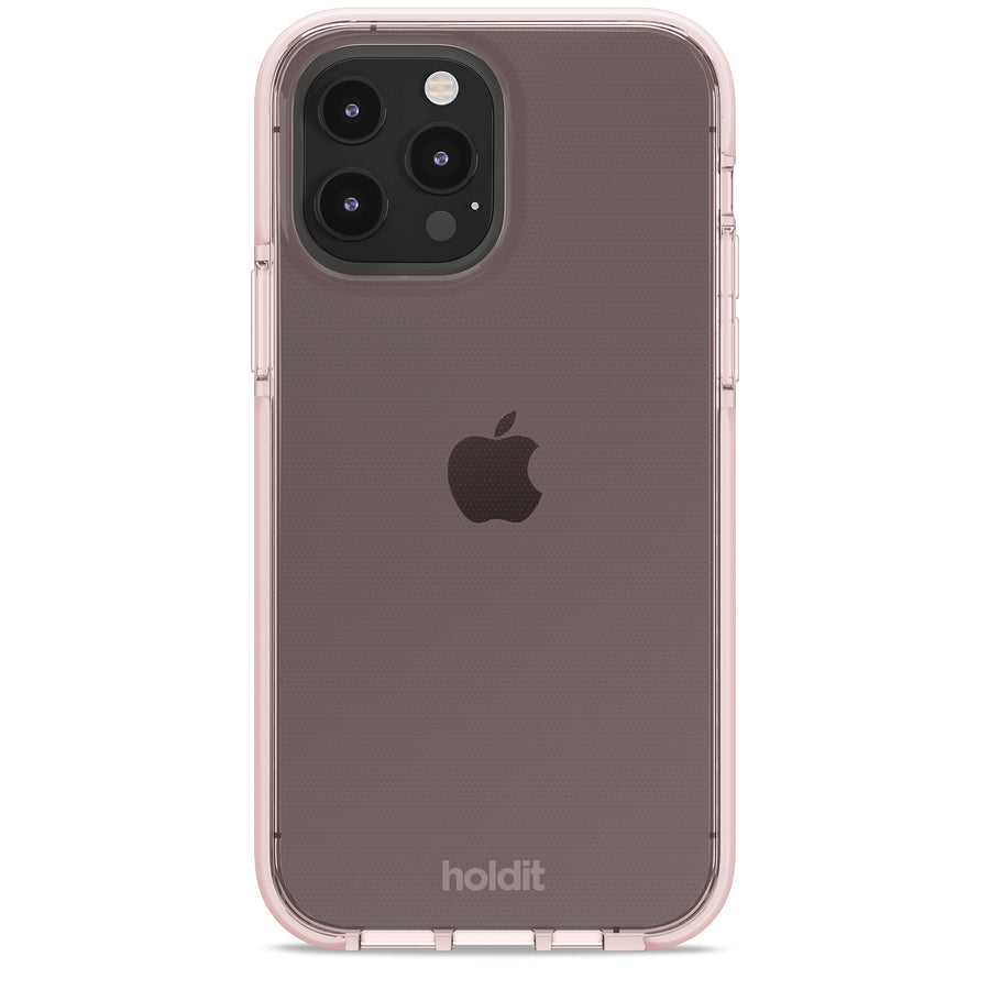 Seethru Case Iphone 13 Pro Pink