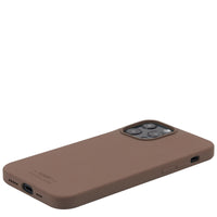 Silicone Case Iphone 13 Pro Dark Brown
