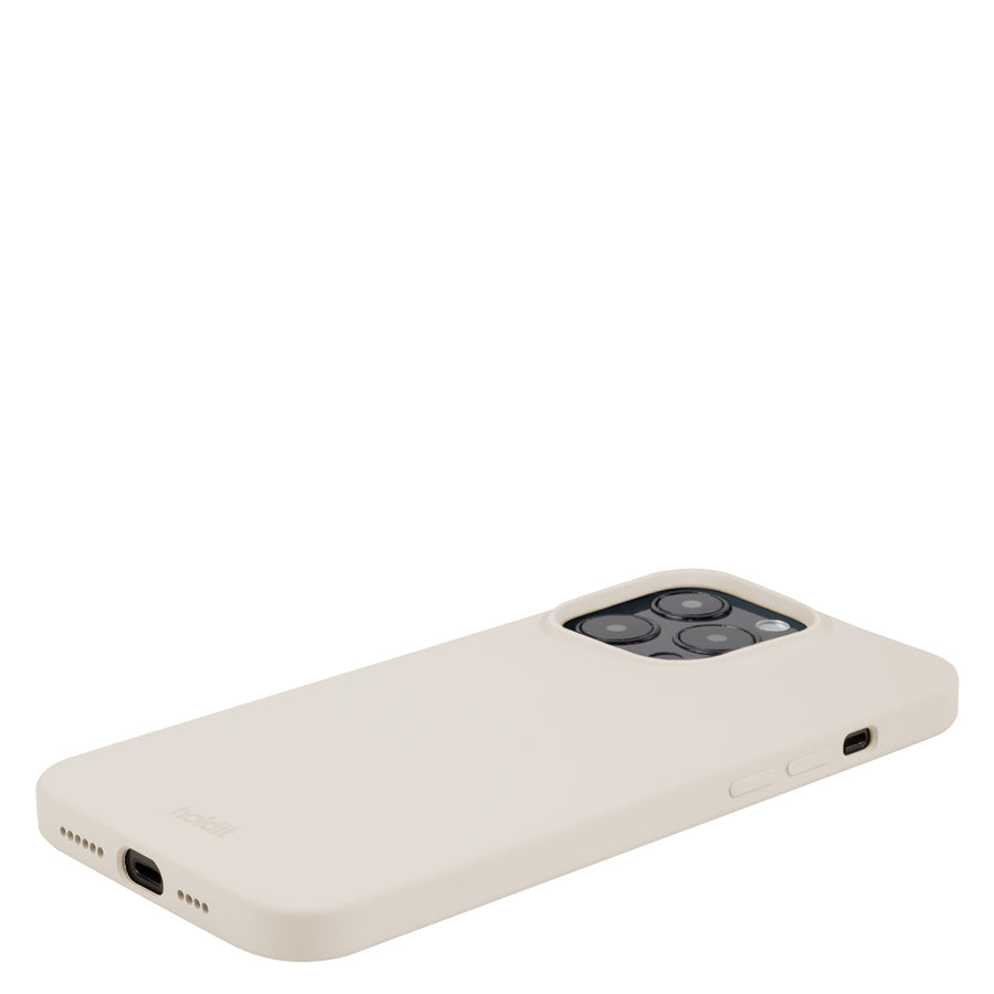 Silicone Case iPhone 13 Pro Max Light Beige