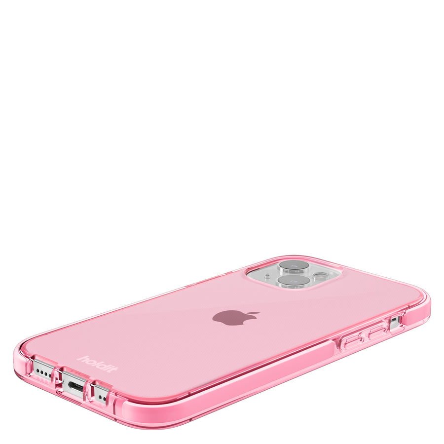 Seethru Case Iphone 14/13 Bright Pink