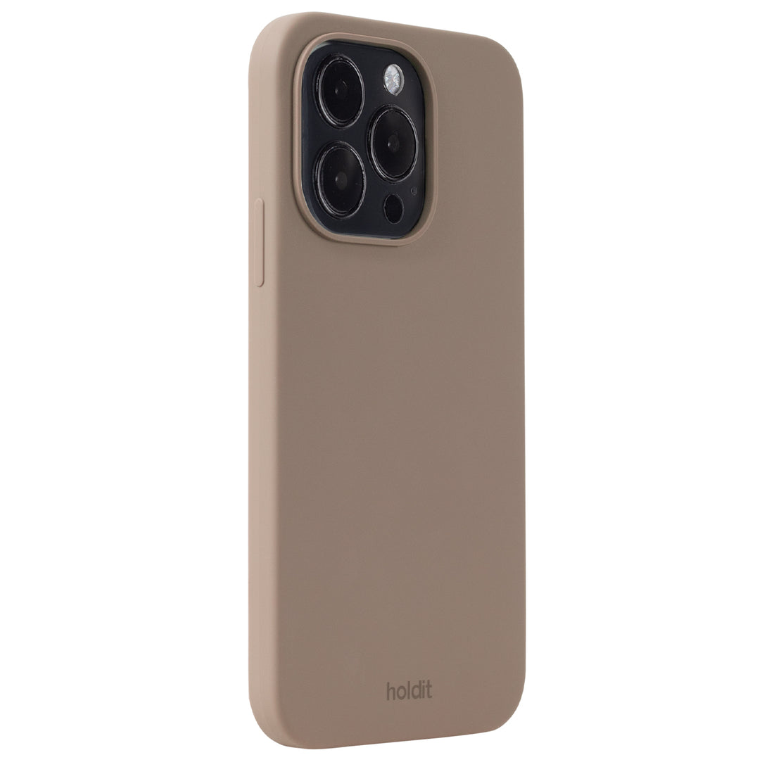 Silicone Case iPhone 14 Pro Mocha Brown