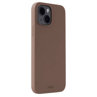 Silicone Case iPhone 14/13 Dark Brown
