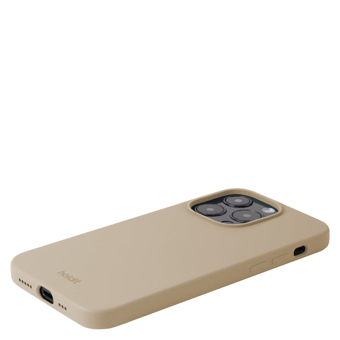 Silicone Case iPhone 14 Pro Latte Beige