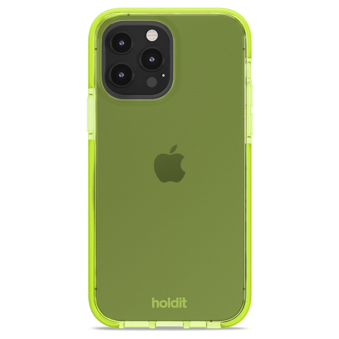 Seethru Case iPhone 12/12 Pro Acid Green