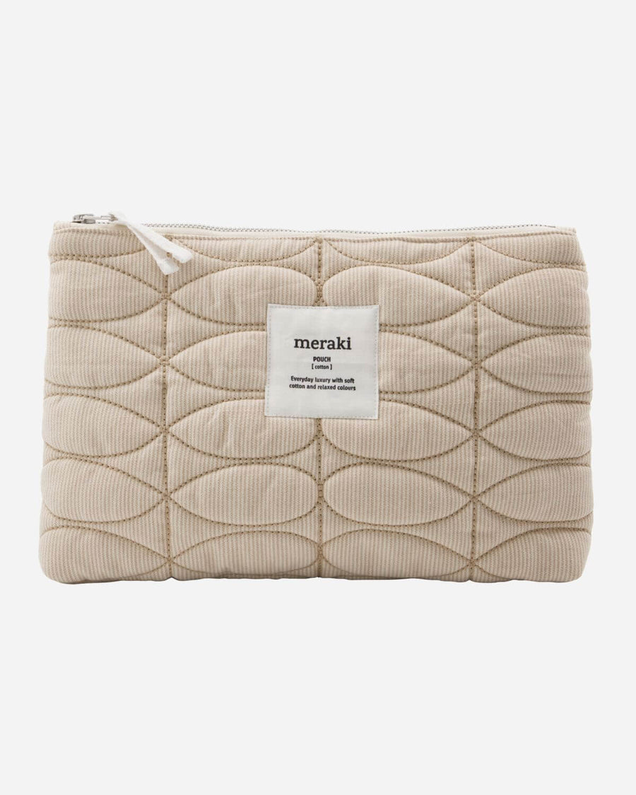 Snyrtitaska Mentha kremuð 30x20