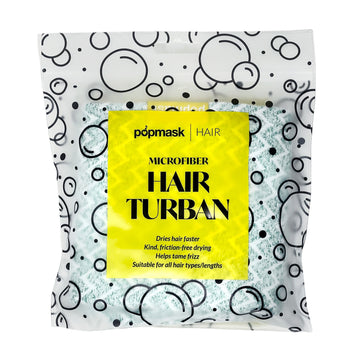 Microfiber Hair Turban - GREEN
