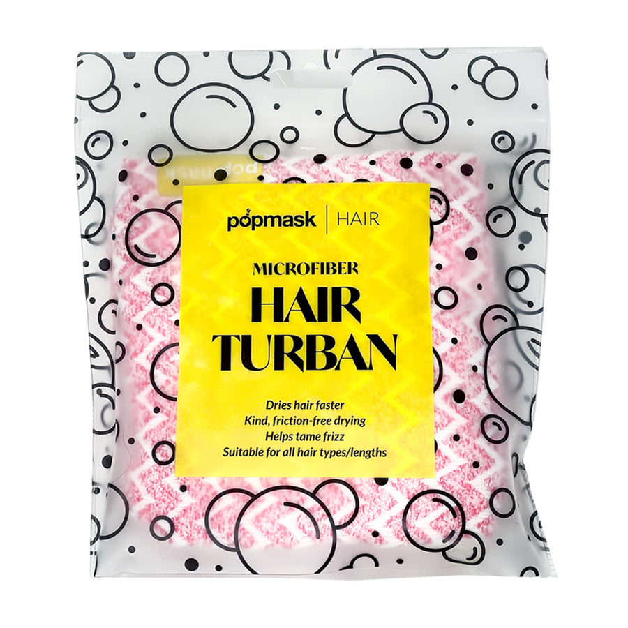 Microfiber Hair Turban - PINK