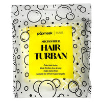 Microfiber Hair Turban - YELLOW