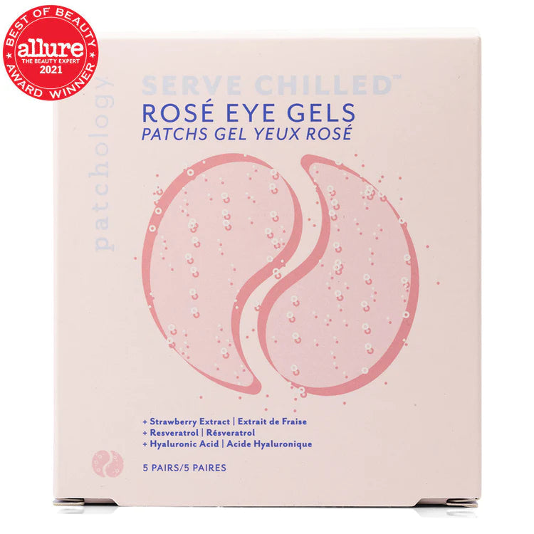 Serve Chilled Rose Eye Gels 5 Pack